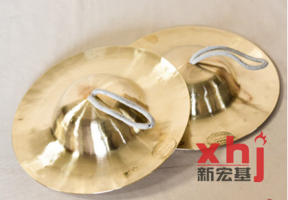 镲 25cm京镲大小铜镲腰鼓镲军鼓镲大铙广钹锣鼓镲钹大头镲响铜镲乐器