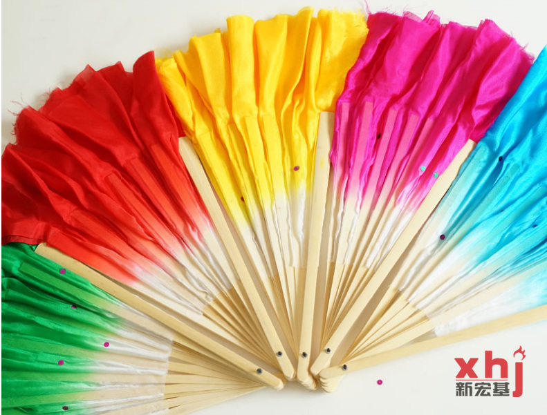 民族扇 民舞练习扇子 二人转舞蹈扇 多尺寸 秧歌扇 长扇