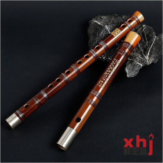 笛子 横笛竹笛双插二节笛