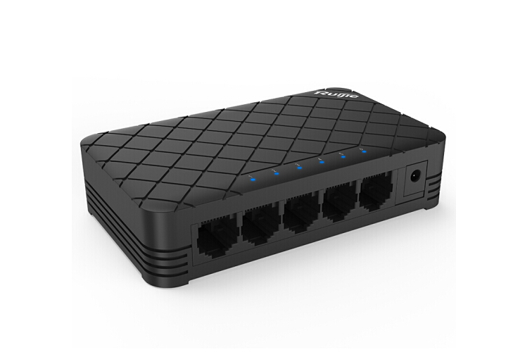 锐捷（Ruijie） 非网管桌面型交换机5口 企业级 网络分流器 RG-ES05 5口百兆