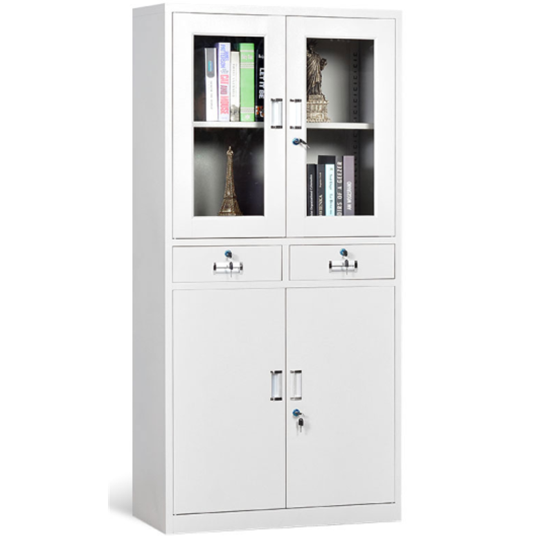 华腾 4532 金属质柜类  中二斗档案柜 180*85*39cm