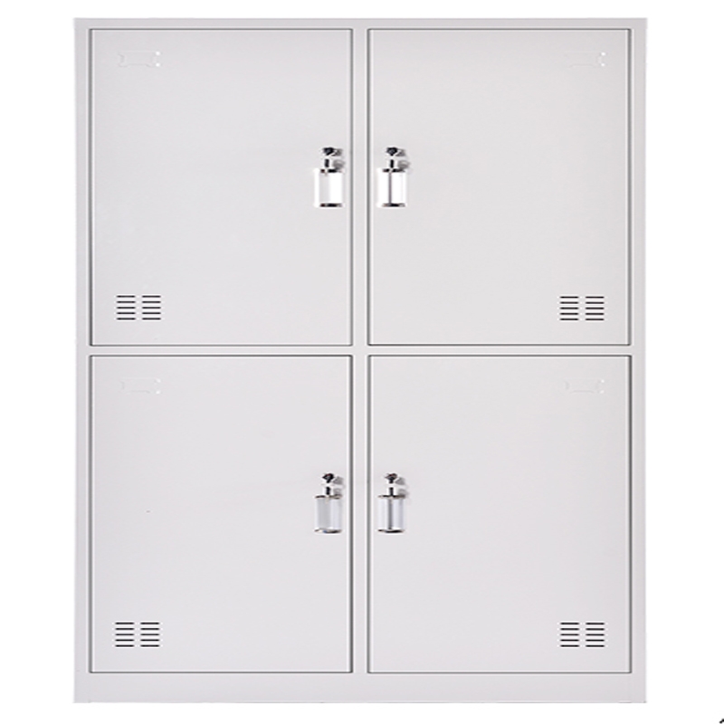 华腾 3761772 金属制柜类  4门更衣柜 四门铁皮柜 储物柜员工柜鞋柜  高1800mm宽850mm深420mm