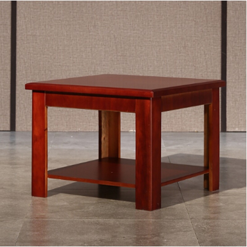 忠信诚  4144 木制台、桌类 小方几 办公家具 茶几 简约时尚会客接待沙发配套茶几 小方几  600mm*600mm*450mm