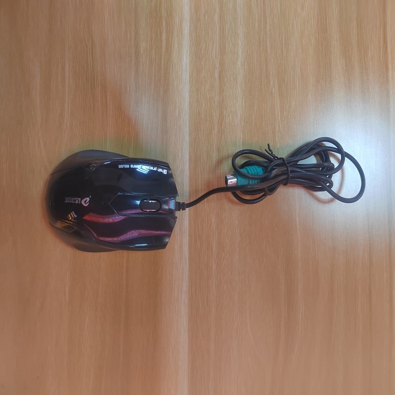 达尔优  YK10001 鼠标  圆孔鼠标  圆口鼠标  老式圆孔鼠标