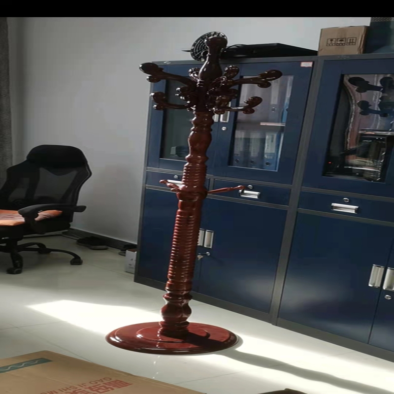 忠信诚 B35 晾衣晒衣 国标红木落地衣帽架卧室客厅挂衣架花梨木新中式实木简约衣服架子 1.88米*52cm底座